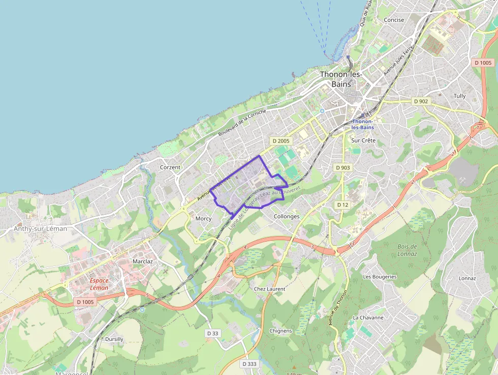 Appartement 83 m² quatre pièces à vendre à Thonon-les-Bains