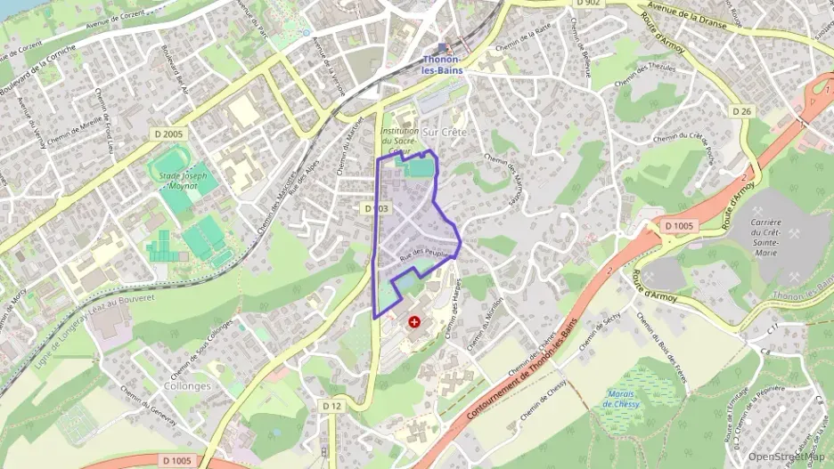 Appartement 57 m² trois pièces à vendre à Thonon-les-Bains Appartement 57 m² trois pièces à vendre à Thonon-les-Bains