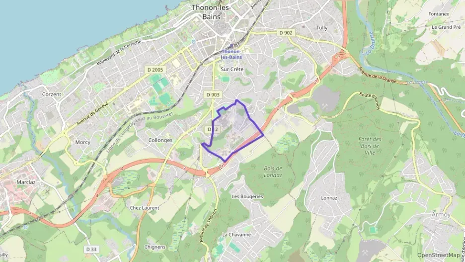 Appartement 120 m² cinq pièces à vendre à Thonon-les-Bains