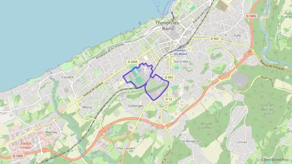 Appartement 50 m² trois pièces à vendre à Thonon-les-Bains