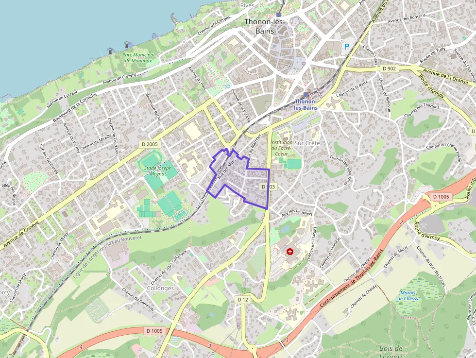 Appartement 70 m² trois pièces à vendre à Thonon-les-Bains