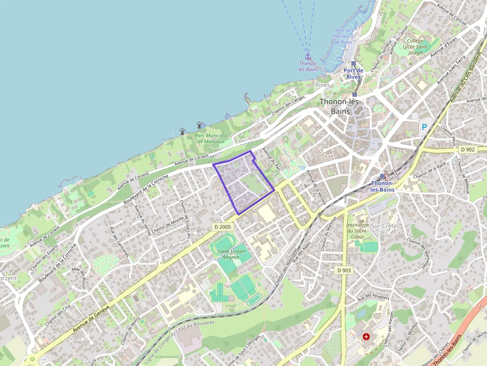 Appartement 53 m² trois pièces à vendre à Thonon-les-Bains