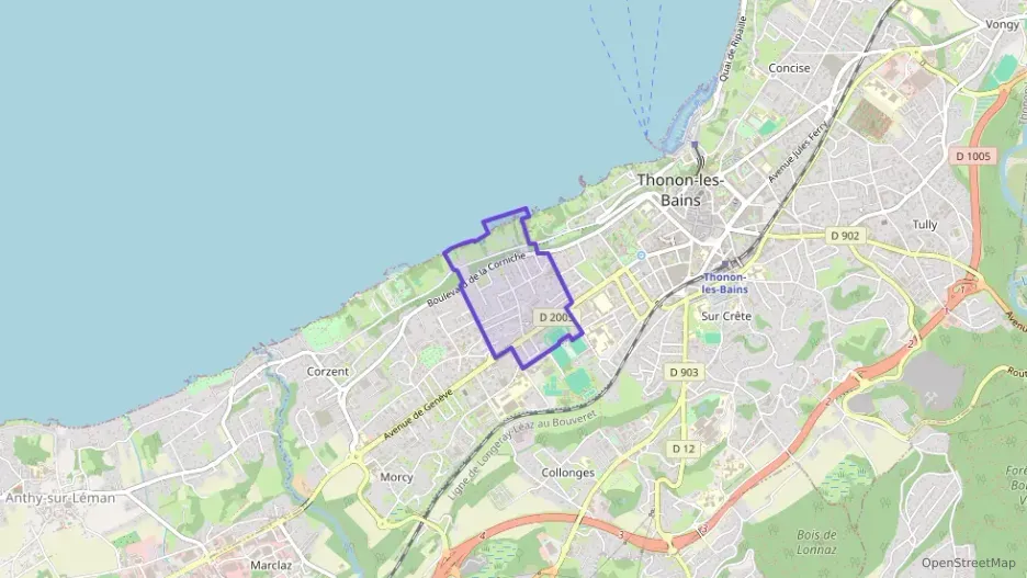 Appartement 70 m² trois pièces à vendre à Thonon-les-Bains Appartement 70 m² trois pièces à vendre à Thonon-les-Bains