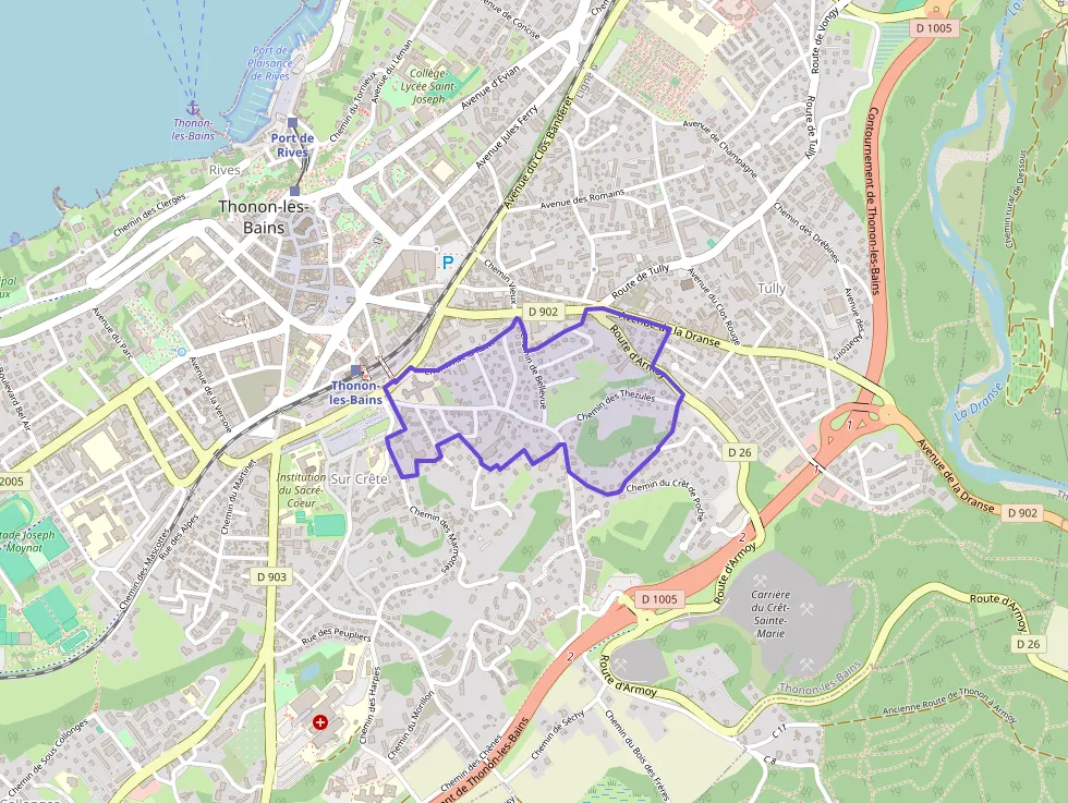 Appartement 60 m² trois pièces à vendre à Thonon-les-Bains