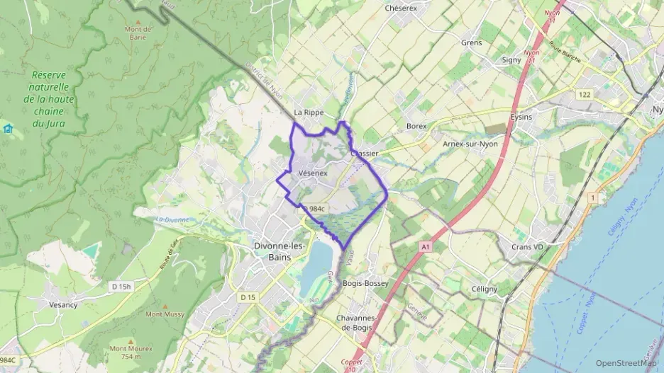 Appartement 54 m² deux pieces à vendre à Divonne-les-Bains Appartement 54 m² deux pieces à vendre à Divonne-les-Bains