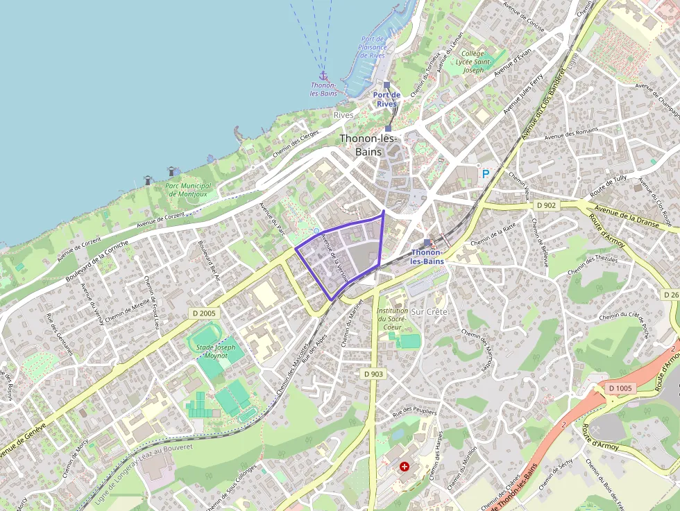 Appartement 49 m² une piece à vendre à Thonon-les-Bains