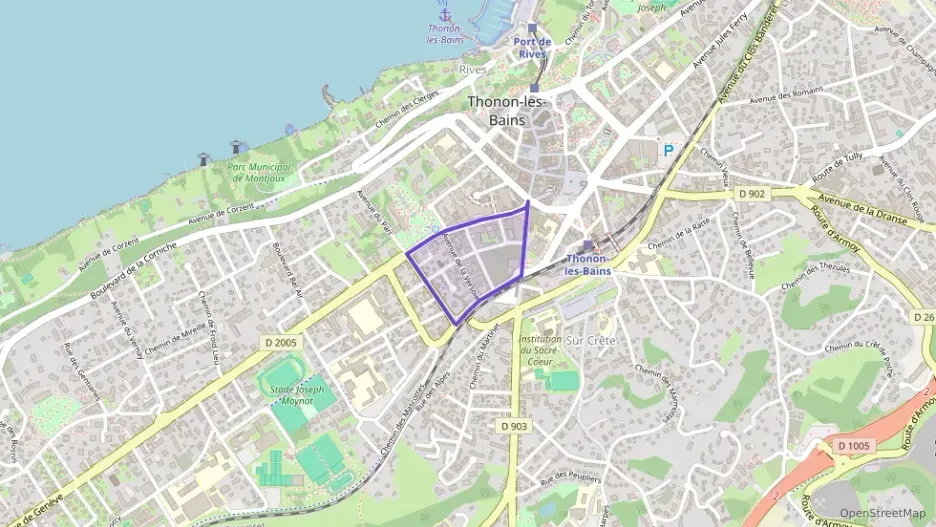 Appartement 49 m² une piece à vendre à Thonon-les-Bains