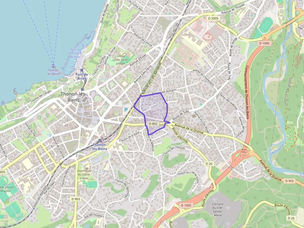 Appartement 60 m² trois pièces à vendre à Thonon-les-Bains