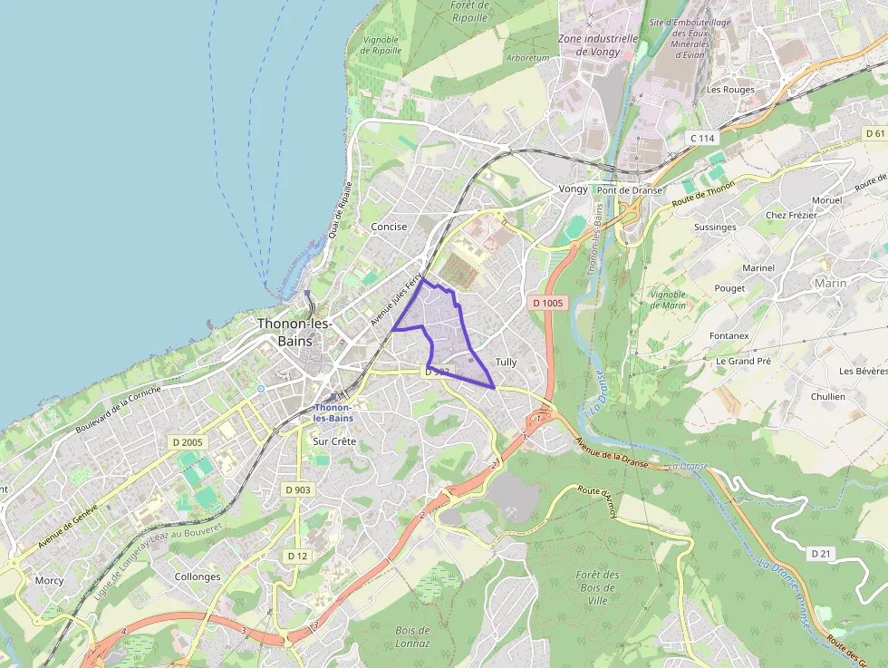 Appartement 38 m² deux pieces à vendre à Thonon-les-Bains