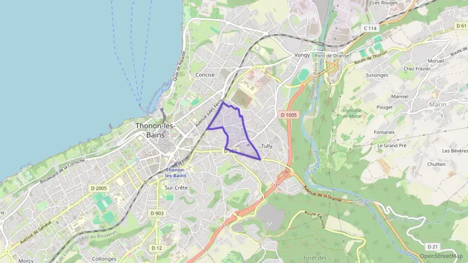 Appartement 38 m² deux pieces à vendre à Thonon-les-Bains