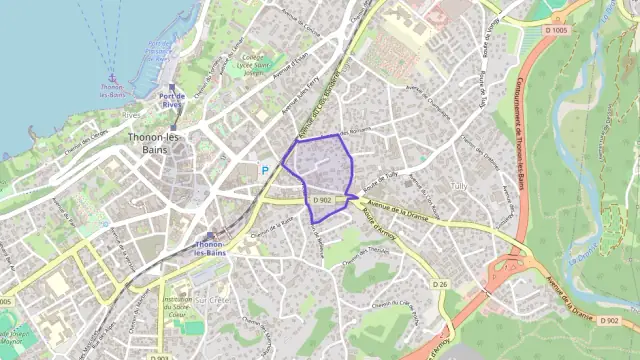 Appartement 64 m² quatre pièces à vendre à Thonon-les-Bains