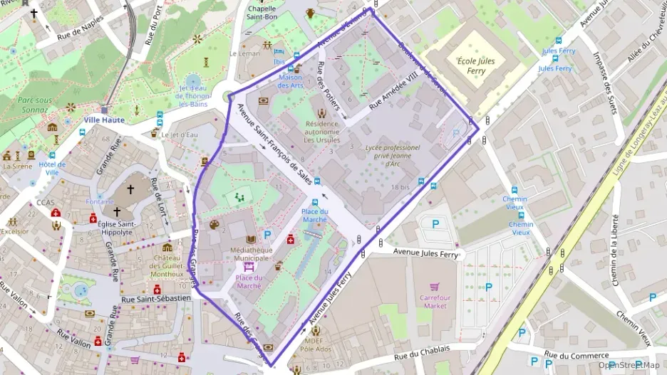 Appartement 50 m² deux pieces à vendre à Thonon-les-Bains