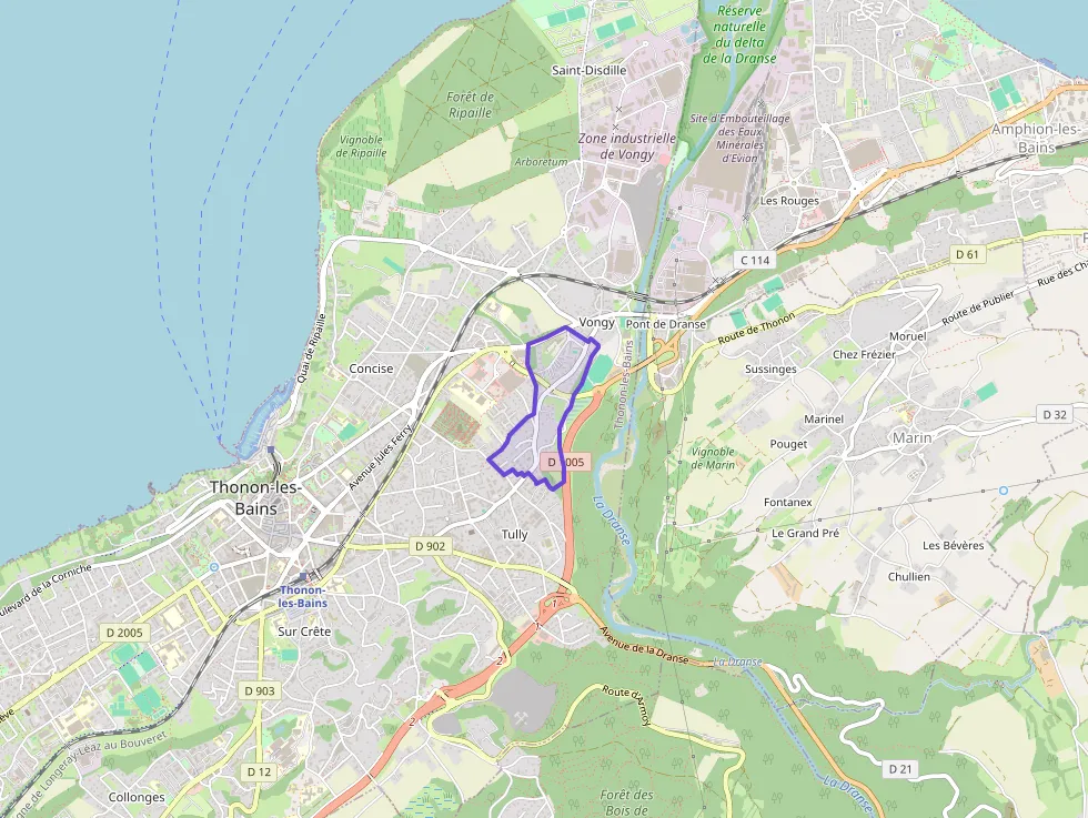 Appartement 58 m² trois pièces à vendre à Thonon-les-Bains