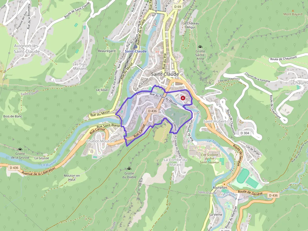 Appartement 100 m² quatre pièces à vendre à Saint-Claude