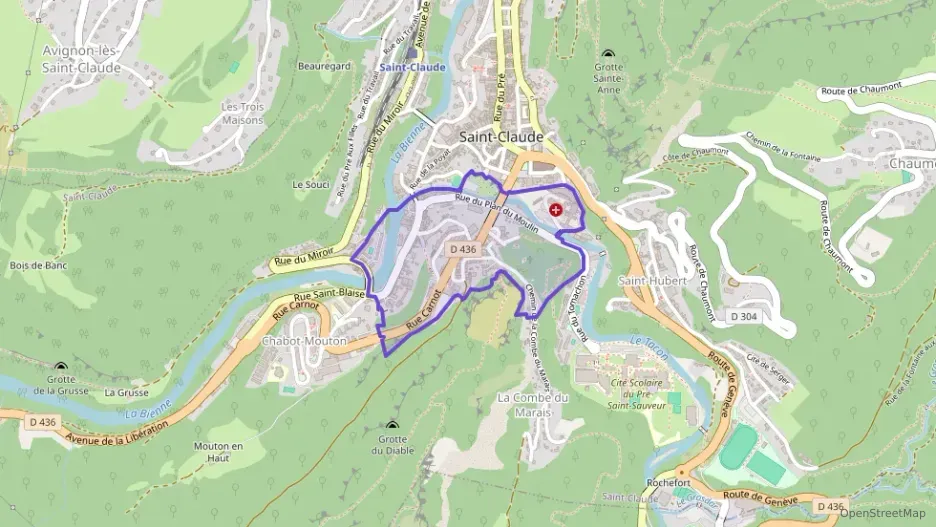 Appartement 100 m² quatre pièces à vendre à Saint-Claude Appartement 100 m² quatre pièces à vendre à Saint-Claude