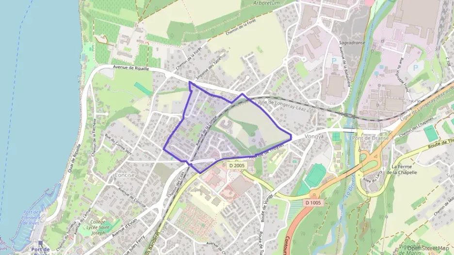 Appartement 46 m² deux pieces à vendre à Thonon-les-Bains