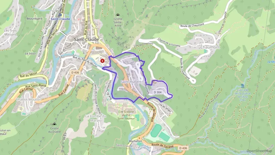 Appartement 72 m² quatre pièces à vendre à Saint-Claude