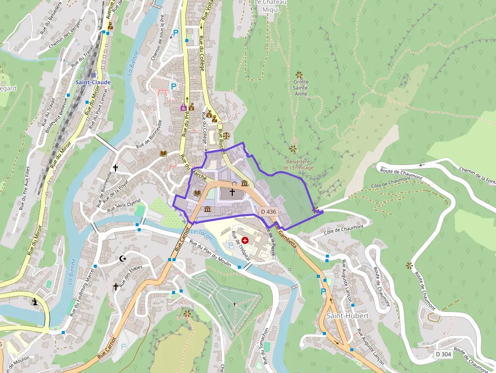 Appartement 80 m² quatre pièces à vendre à Saint-Claude