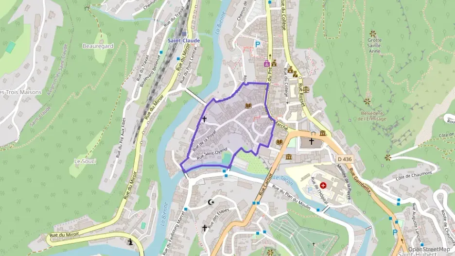 Appartement 100 m² quatre pièces à vendre à Saint-Claude