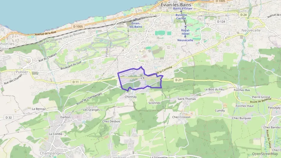 Appartement 118 m² quatre pièces à vendre à Évian-les-Bains