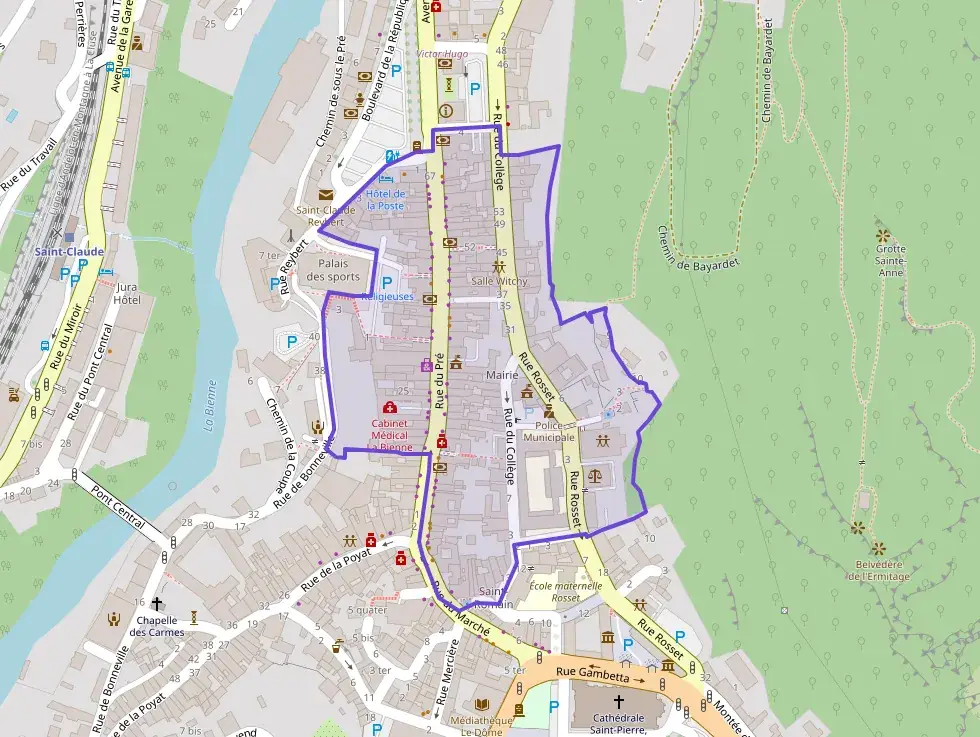 Appartement 80 m² trois pièces à vendre à Saint-Claude