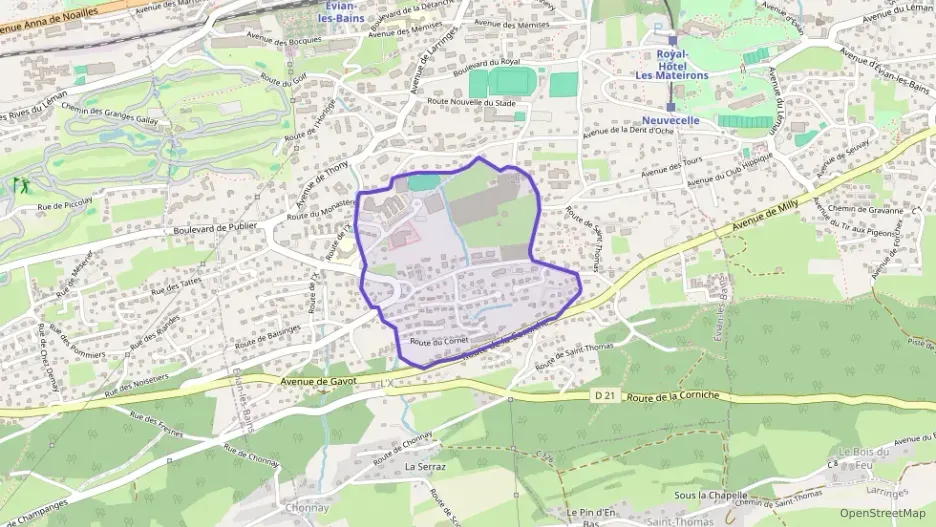 Appartement 40 m² trois pièces à vendre à Évian-les-Bains