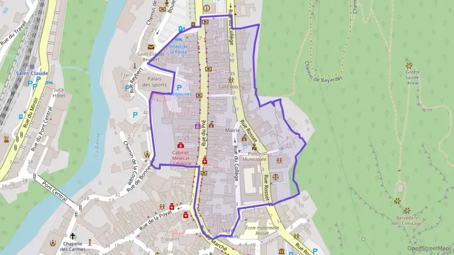 Appartement 57 m² trois pièces à vendre à Saint-Claude Appartement 57 m² trois pièces à vendre à Saint-Claude