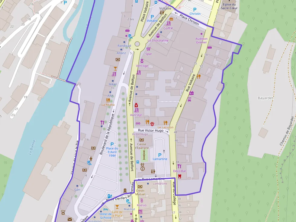 Appartement 80 m² quatre pièces à vendre à Saint-Claude