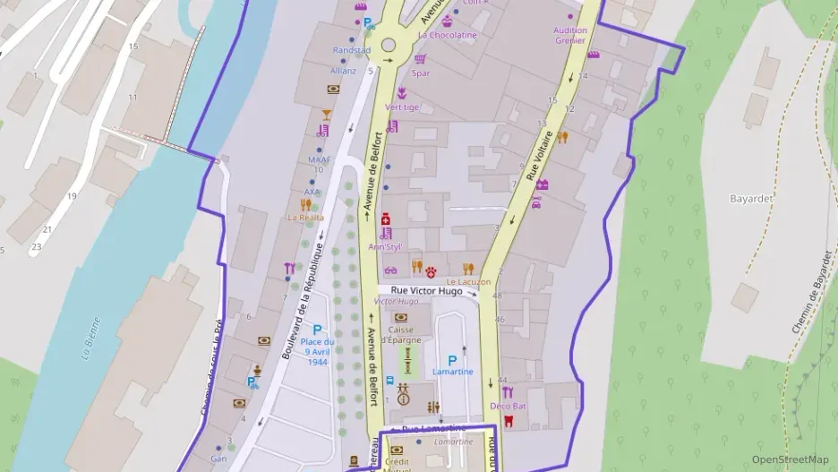 Appartement 80 m² quatre pièces à vendre à Saint-Claude