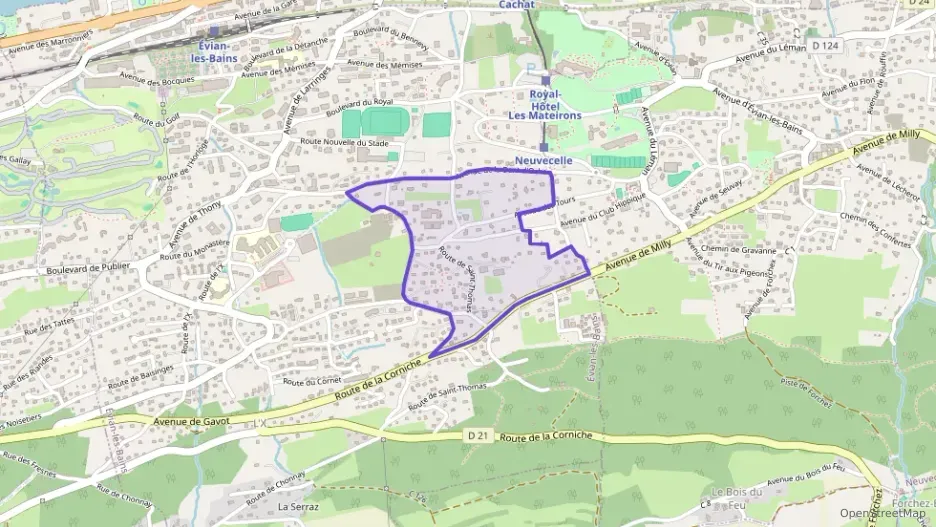 Appartement 92 m² quatre pièces à vendre à Évian-les-Bains