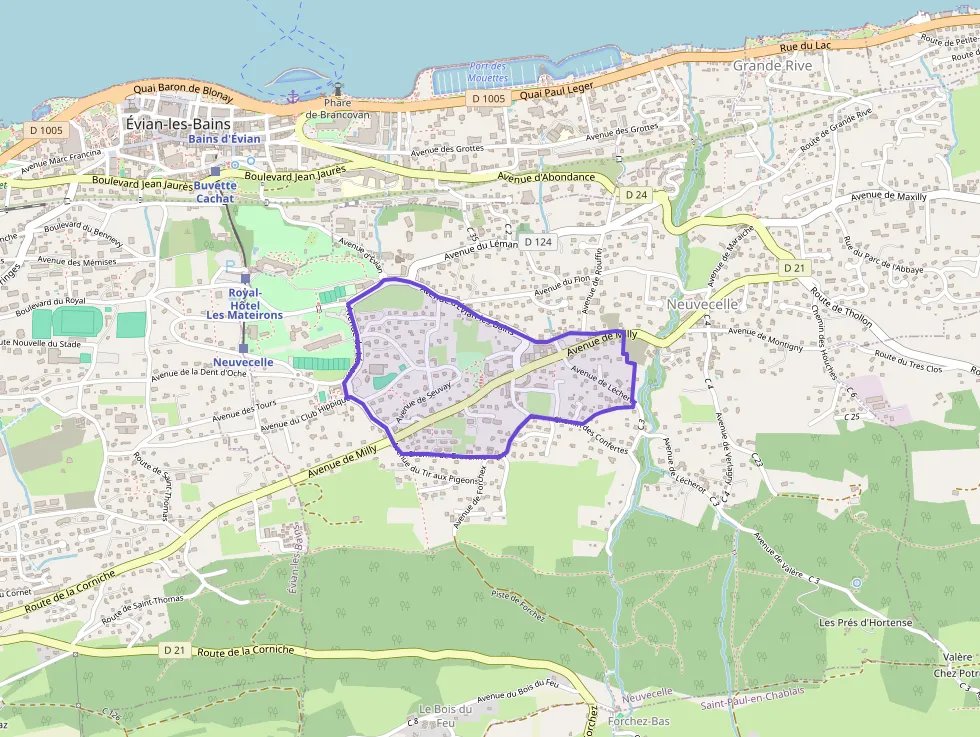 Appartement 73 m² trois pièces à vendre à Neuvecelle