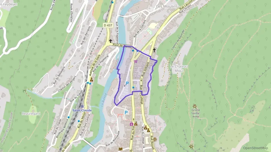 Appartement 75 m² quatre pièces à vendre à Saint-Claude Appartement 75 m² quatre pièces à vendre à Saint-Claude