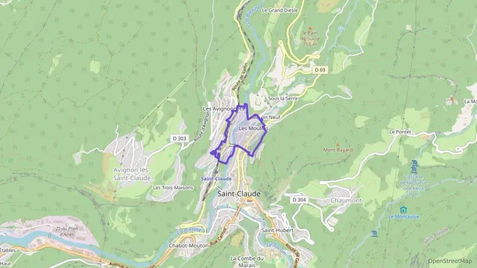 Appartement 126 m² cinq pièces à vendre à Saint-Claude