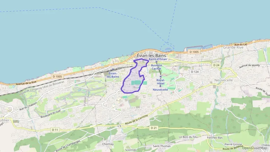 Appartement 73 m² trois pièces à vendre à Évian-les-Bains