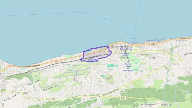 Appartement 82 m² quatre pièces à vendre à Évian-les-Bains