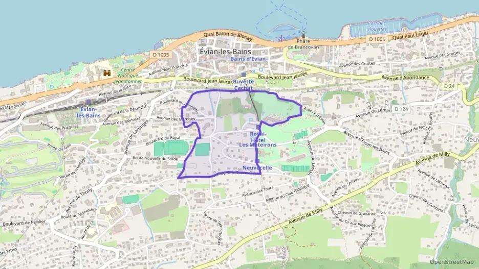 Appartement 80 m² quatre pièces à vendre à Évian-les-Bains