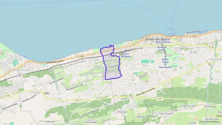 Appartement 90 m² quatre pièces à vendre à Évian-les-Bains