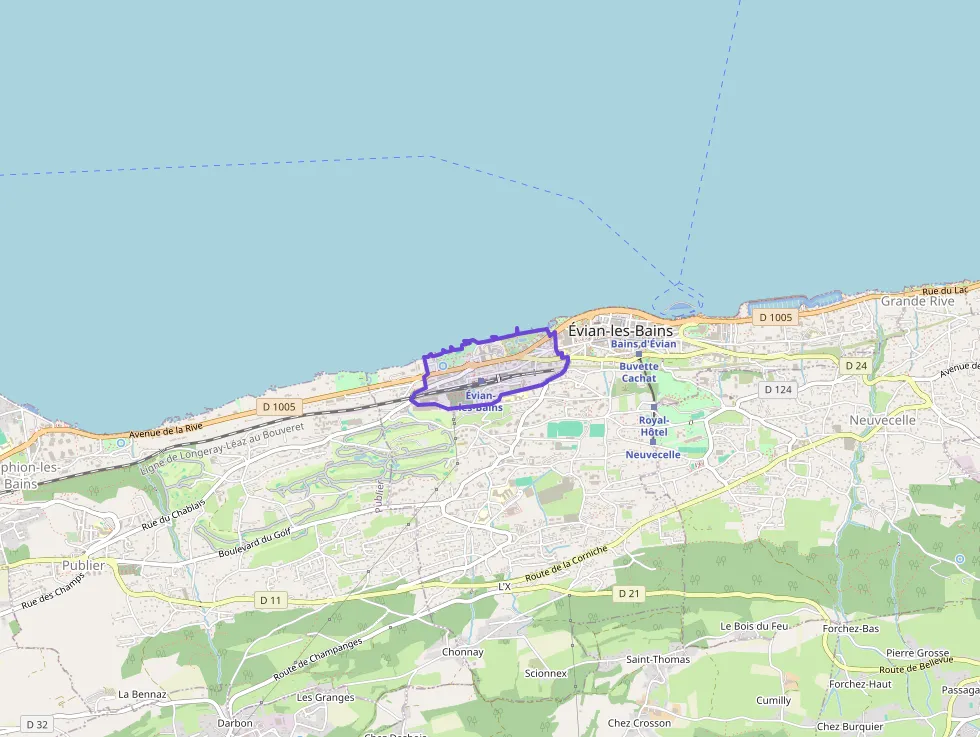 Appartement 85 m² trois pièces à vendre à Évian-les-Bains