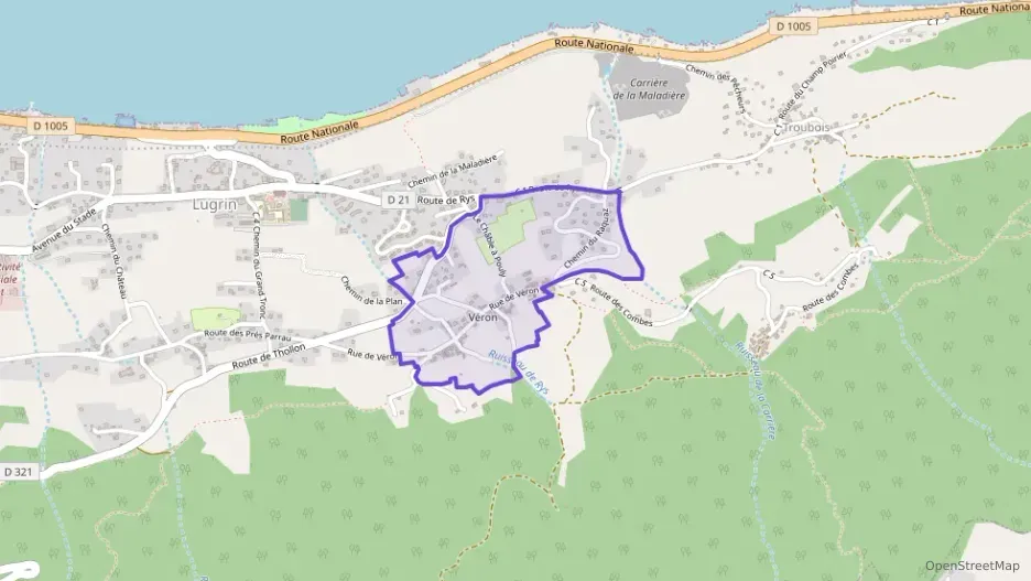 Appartement 22 m² une piece à vendre à Lugrin Appartement 22 m² une piece à vendre à Lugrin