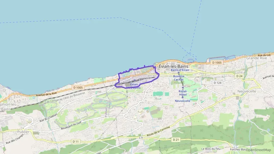 Appartement 110 m² cinq pièces à vendre à Évian-les-Bains Appartement 110 m² cinq pièces à vendre à Évian-les-Bains