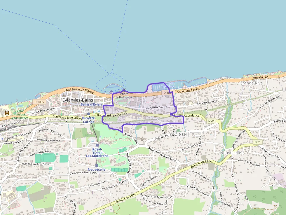 Appartement 120 m² quatre pièces à vendre à Évian-les-Bains Appartement 120 m² quatre pièces à vendre à Évian-les-Bains