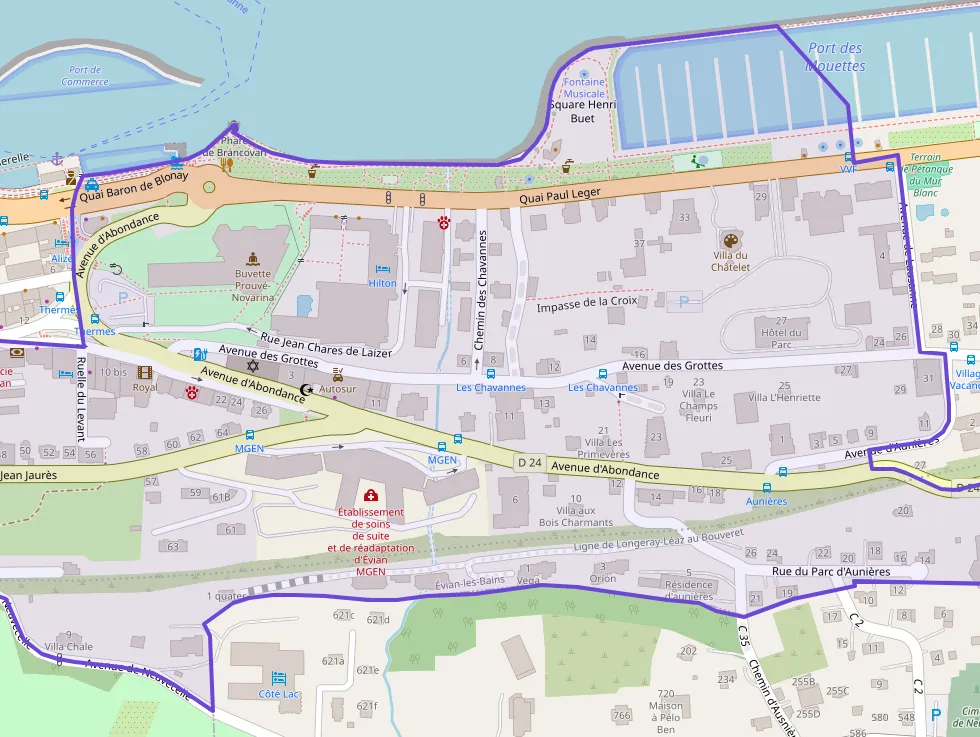 Appartement 40 m² deux pieces à vendre à Évian-les-Bains