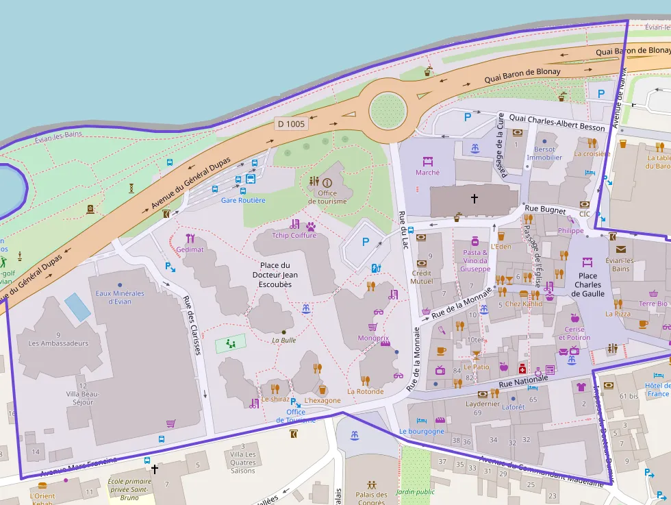 Appartement 112 m² quatre pièces à vendre à Évian-les-Bains