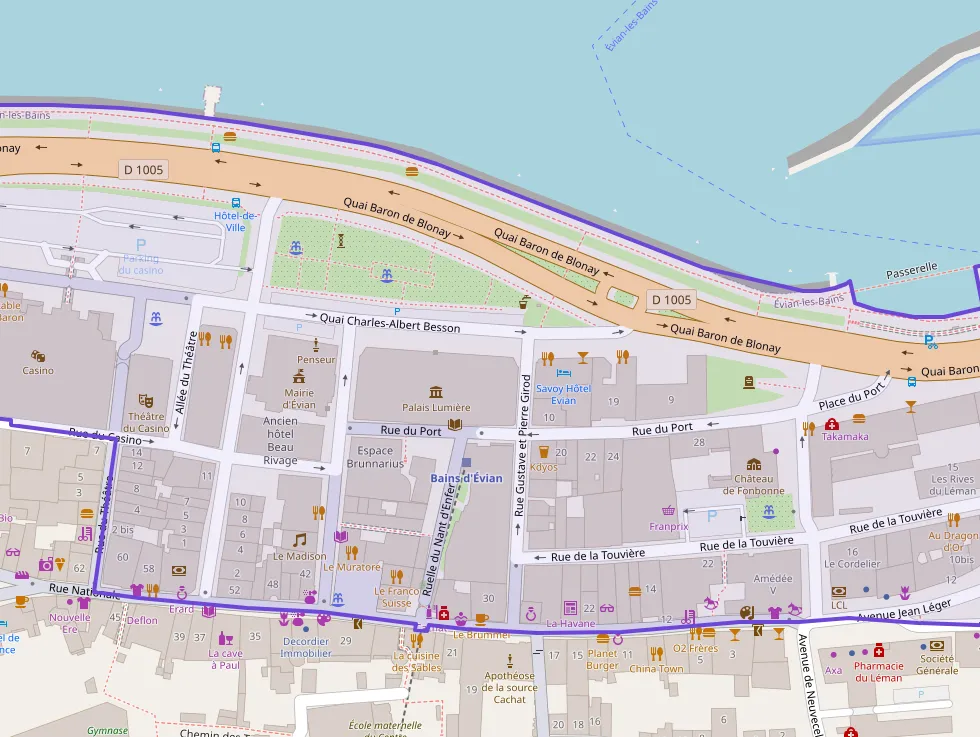 Appartement 62 m² trois pièces à vendre à Évian-les-Bains Appartement 62 m² trois pièces à vendre à Évian-les-Bains