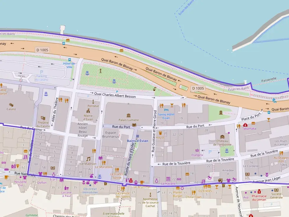 Appartement 98 m² quatre pièces à vendre à Évian-les-Bains