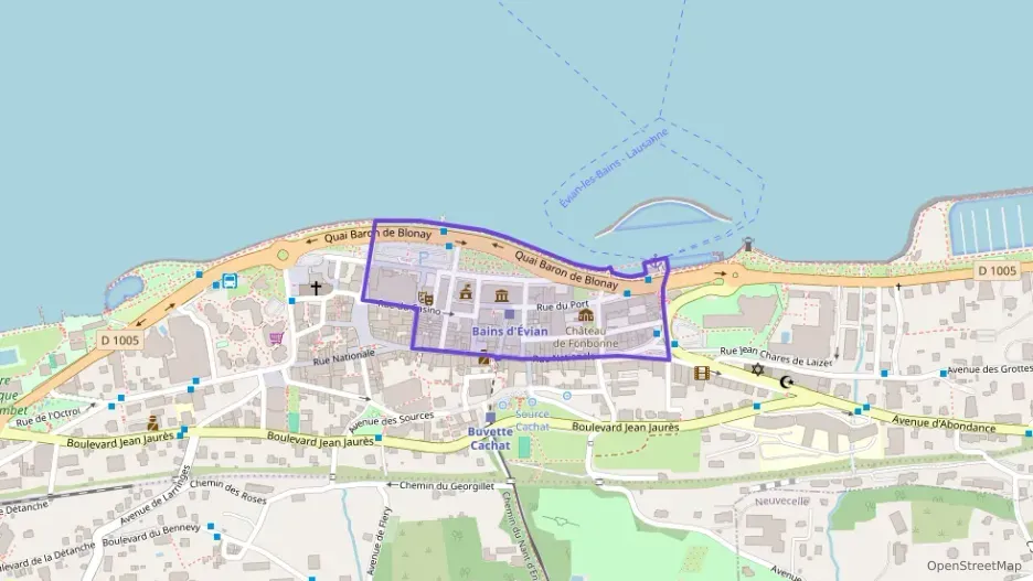 Appartement 98 m² quatre pièces à vendre à Évian-les-Bains