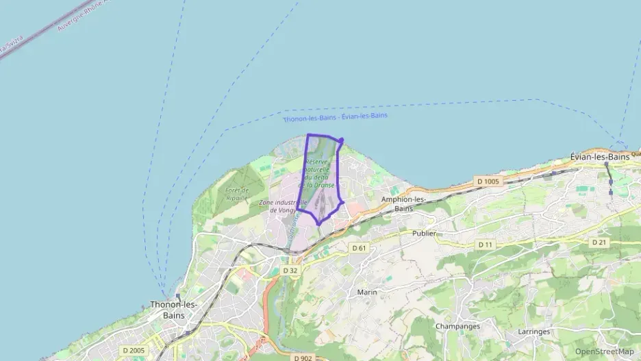 Appartement 45 m² trois pièces à vendre à Publier Appartement 45 m² trois pièces à vendre à Publier