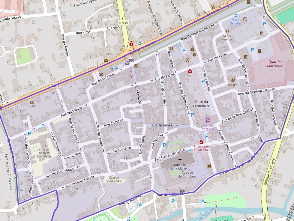 Appartement 93 m² quatre pièces à vendre à Saint-Maixent-l`École