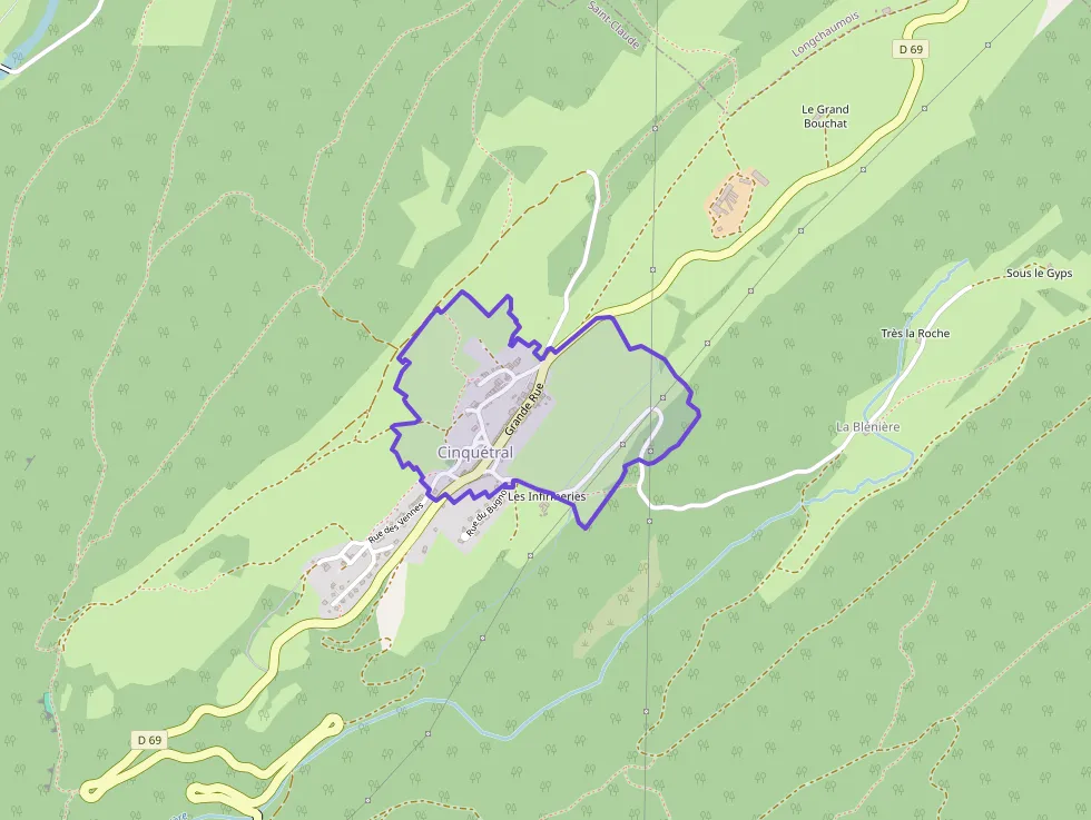 Appartement 90 m² quatre pièces à vendre à Saint-Claude