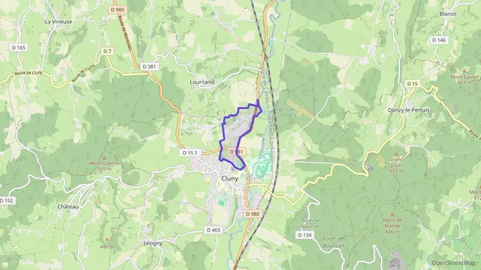 Appartement 39 m² une piece à vendre à Cluny